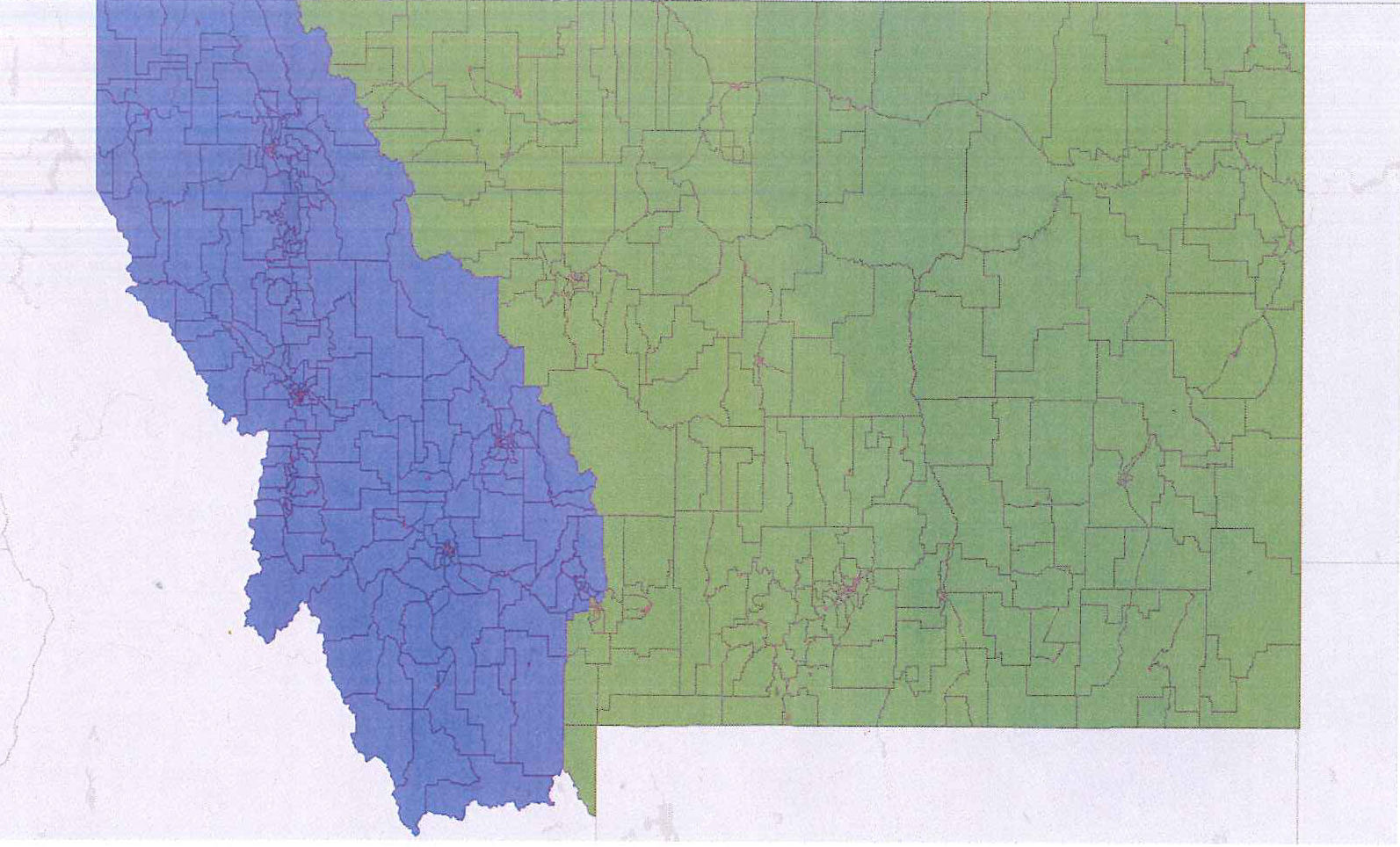 Montana Congressional Map Finalists